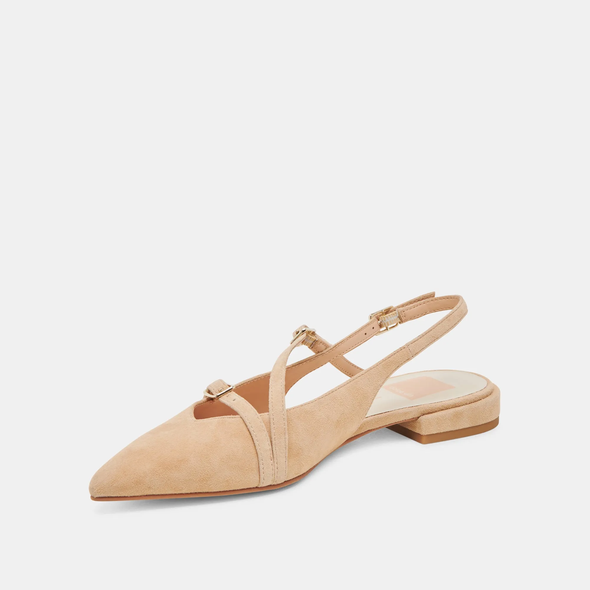 PAMLA FLATS TAN SUEDE sold by Dolce Vita product image thumbnail 4