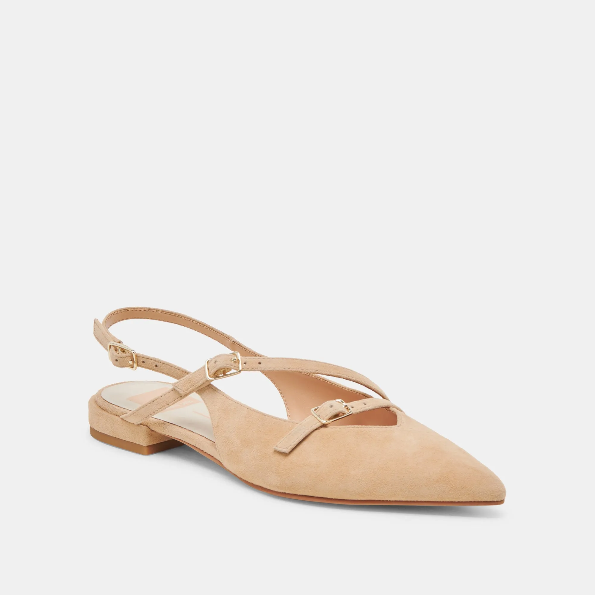 PAMLA FLATS TAN SUEDE sold by Dolce Vita product image thumbnail 2