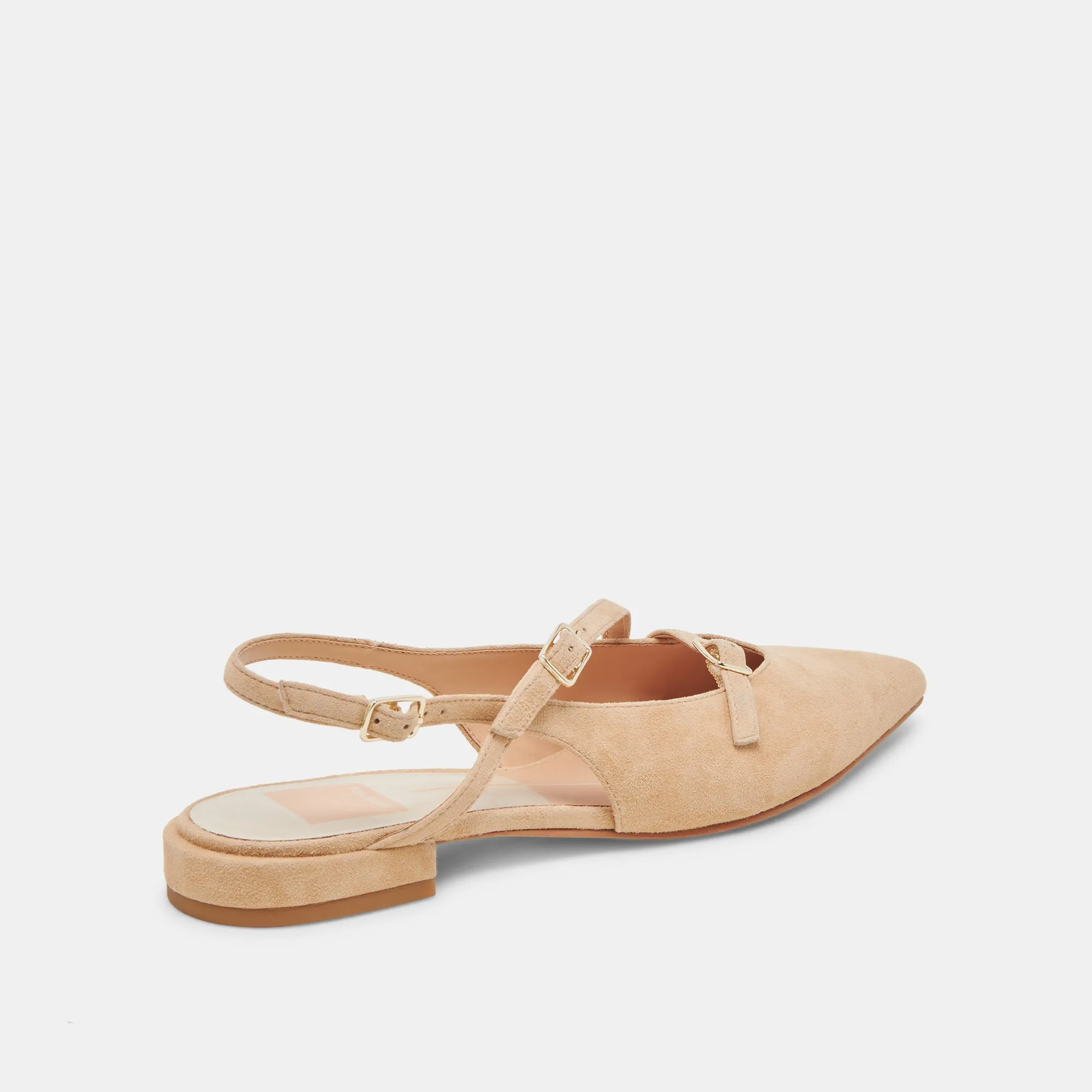 PAMLA FLATS TAN SUEDE sold by Dolce Vita product image thumbnail 3