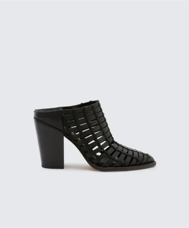 KACIE MULES BLACK sold by Dolce Vita