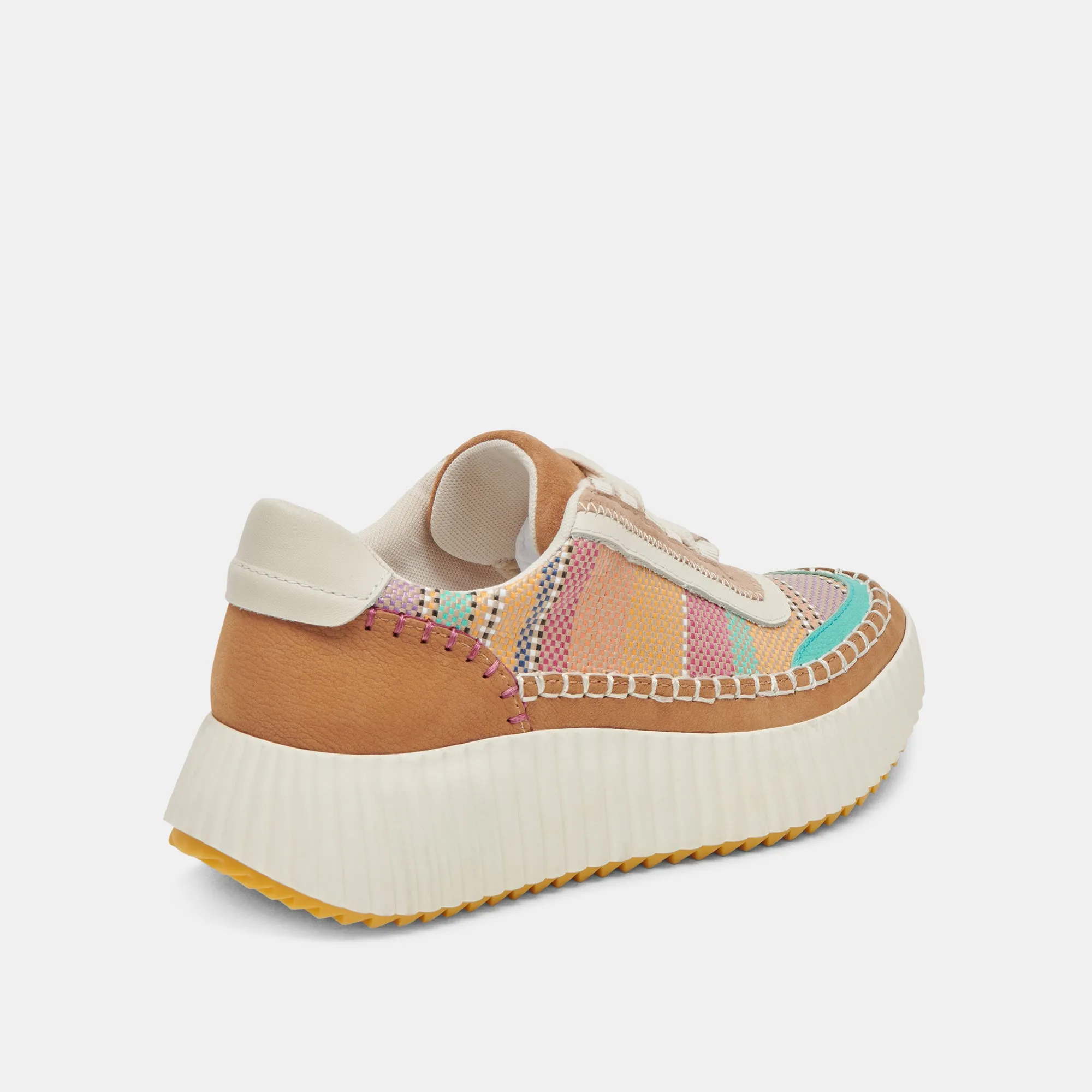 DOLEN SNEAKERS TAN MULTI RAFFIA sold by Dolce Vita product image thumbnail 5