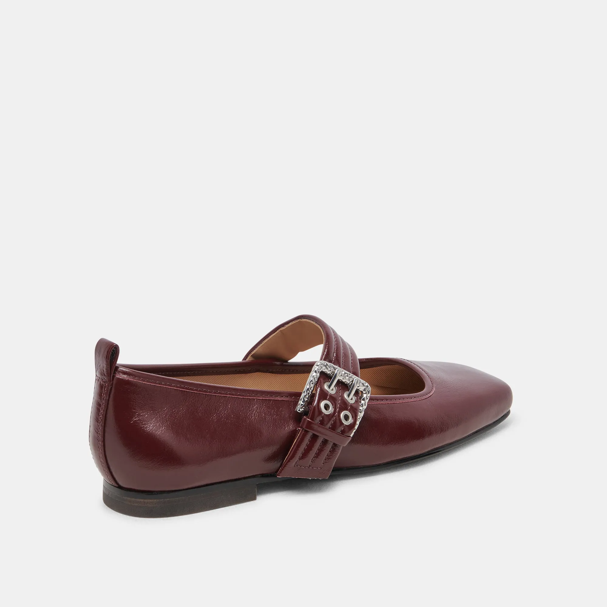 ARORA BALLET FLATS BURGUNDY CRINKLE PATENT sold by Dolce Vita product image thumbnail 5