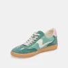 NOTICE SNEAKERS GREEN SUEDE sold by Dolce Vita