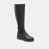 EAMON H2O WIDE CALF BOOTS BLACK LEATHER sold by Dolce Vita