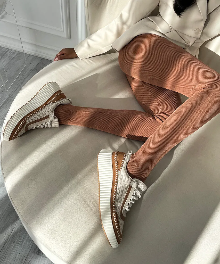 DOLEN SNEAKERS BROWN MULTI WOVEN sold by Dolce Vita product image thumbnail 4