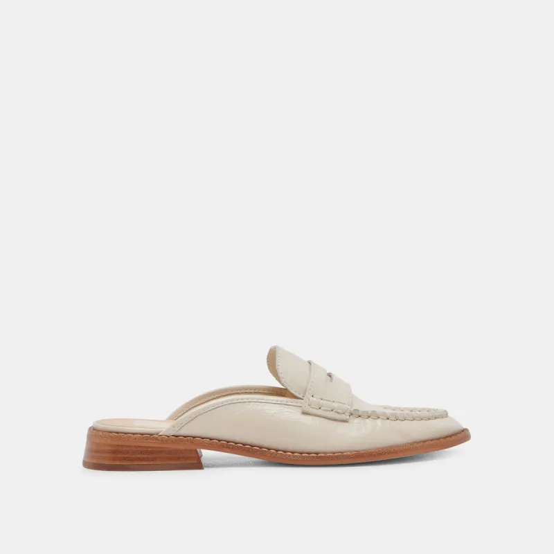 HAVAN LOAFERS CREME CRINKLE PATENT sold by Dolce Vita