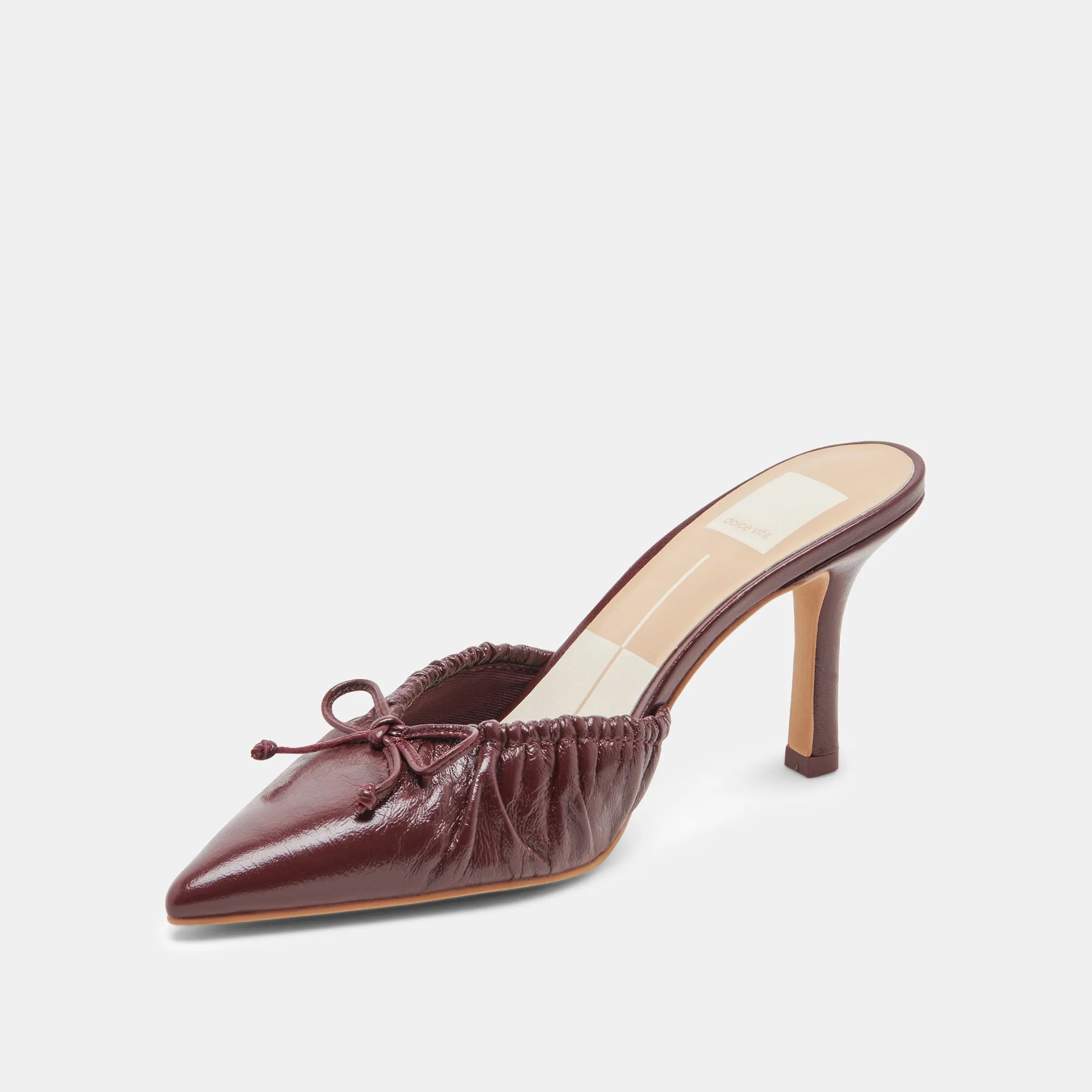 KAIRI HEELS CRANBERRY CRINKLE PATENT sold by Dolce Vita product image thumbnail 4