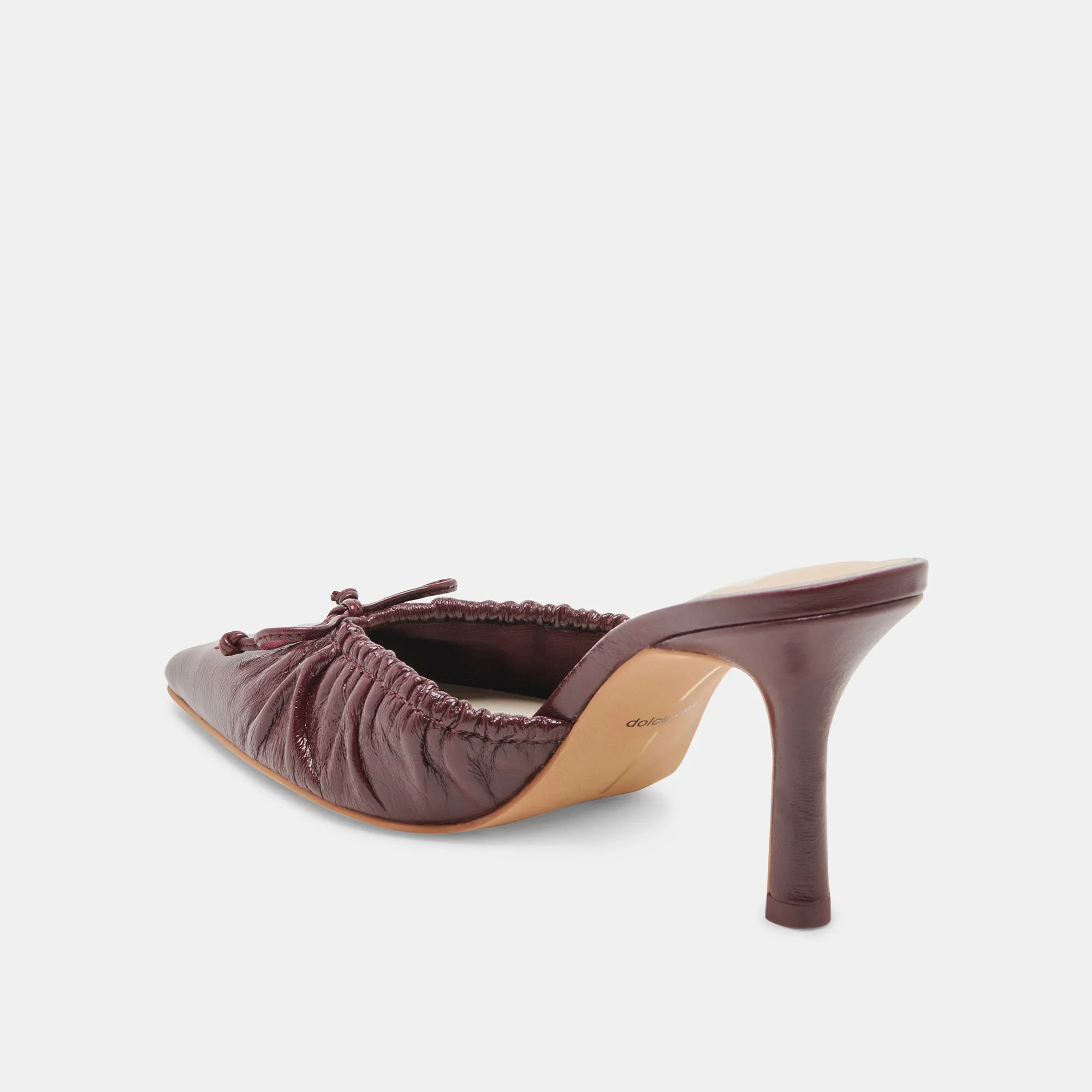 KAIRI HEELS CRANBERRY CRINKLE PATENT sold by Dolce Vita product image thumbnail 5