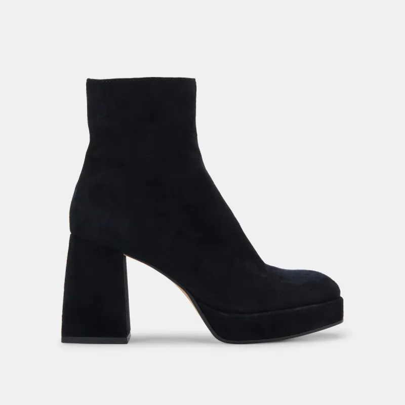 ULYSES BOOTS BLACK SUEDE - re:vita sold by Dolce Vita