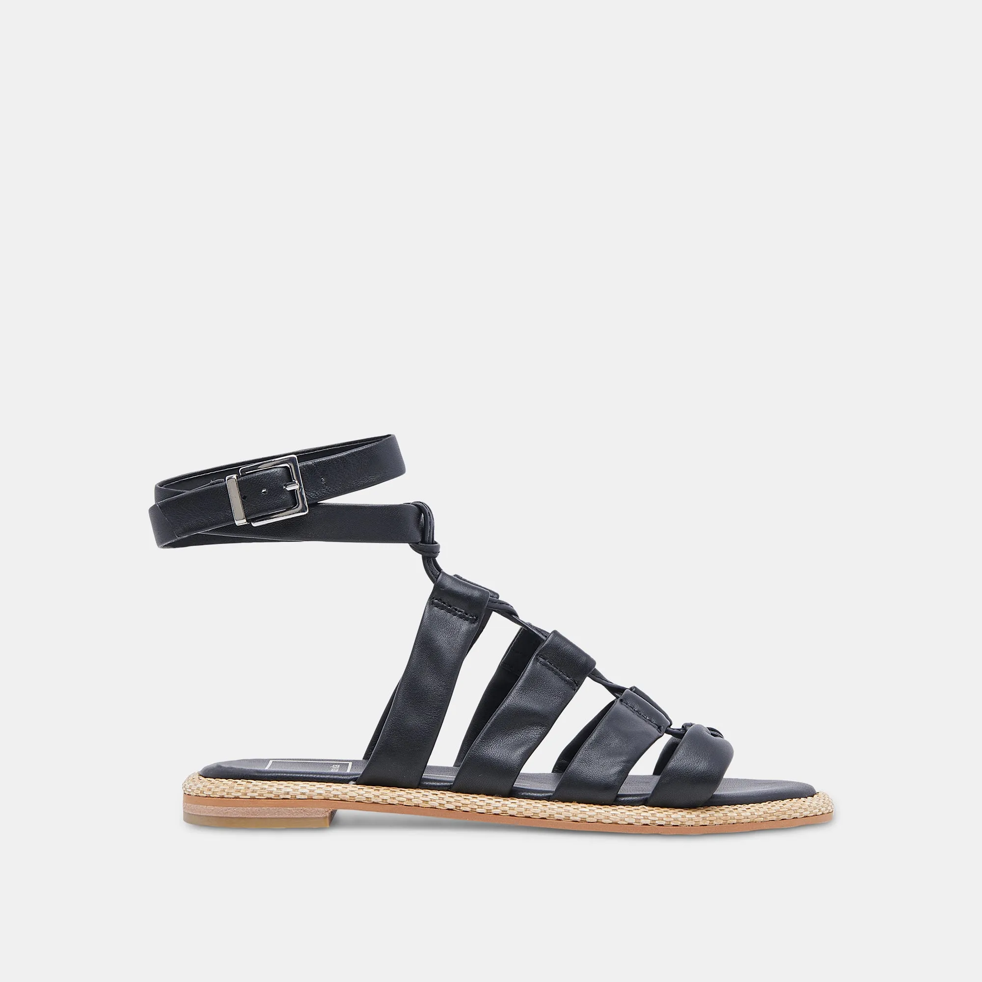 ADISON SANDALS BLACK LEATHER sold by Dolce Vita