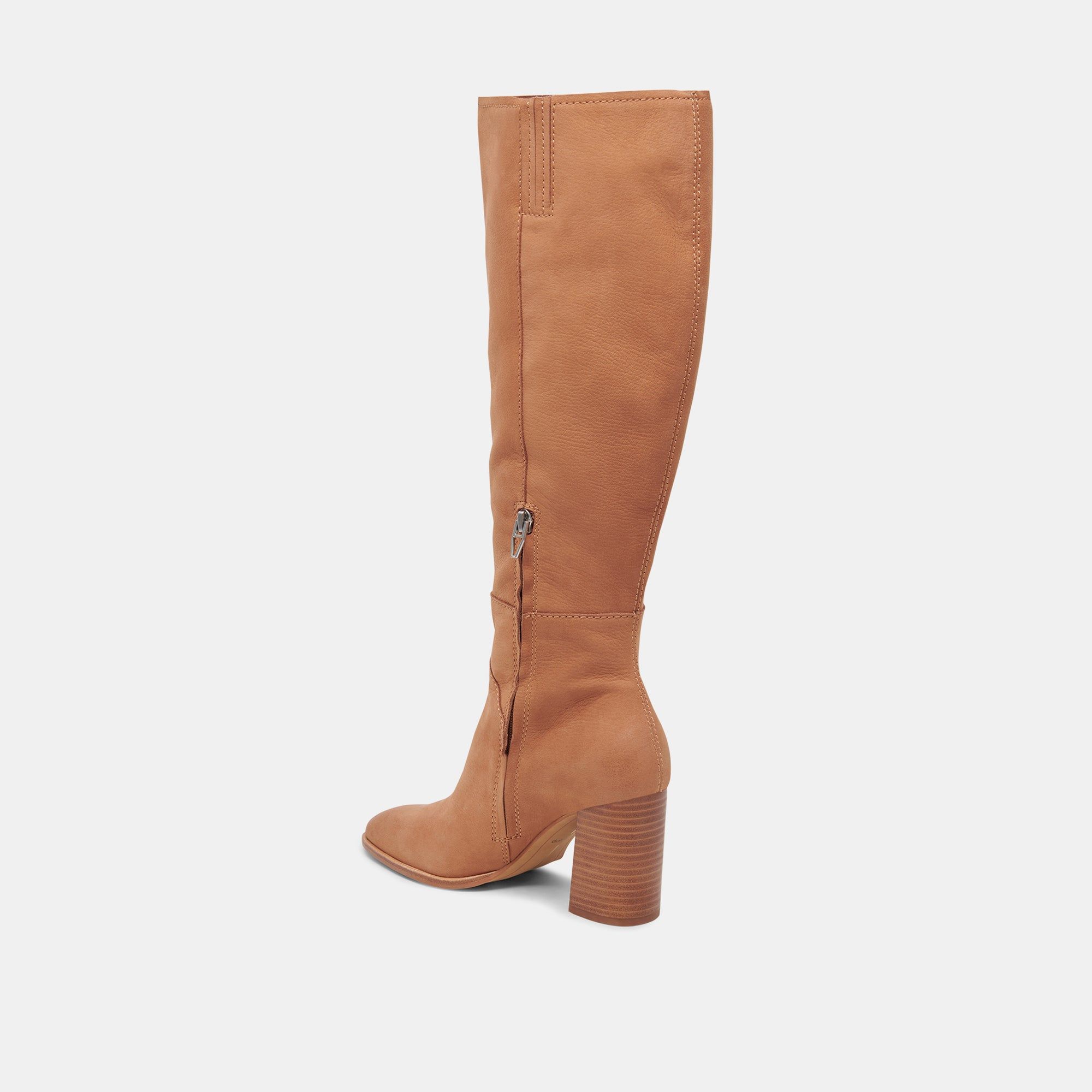 FYNN EXTENDED CALF BOOTS BROWN NUBUCK sold by Dolce Vita product image thumbnail 5