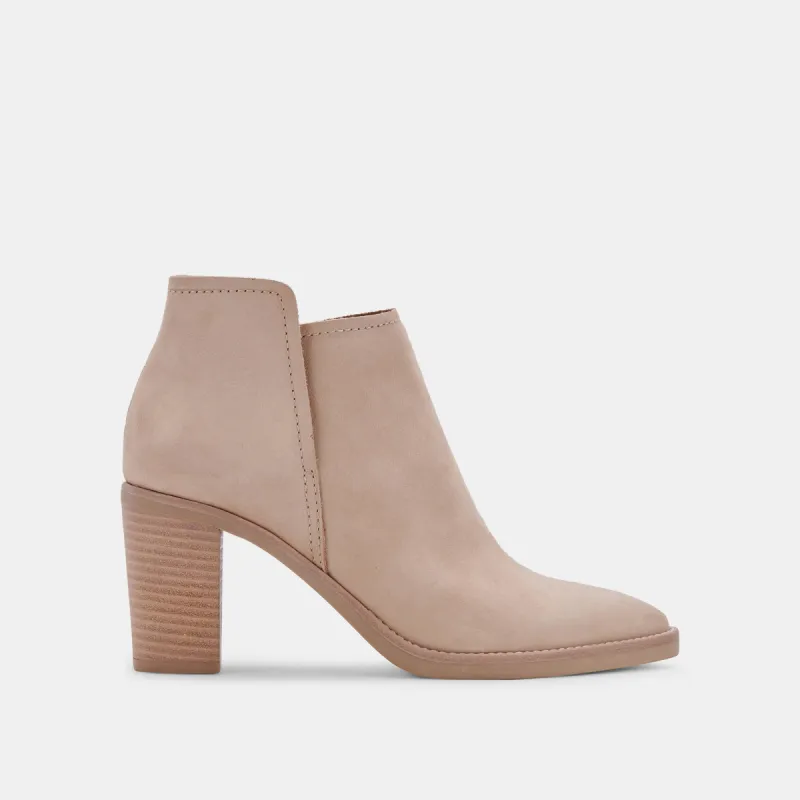 SPADE WIDE BOOTIES DUNE NUBUCK sold by Dolce Vita