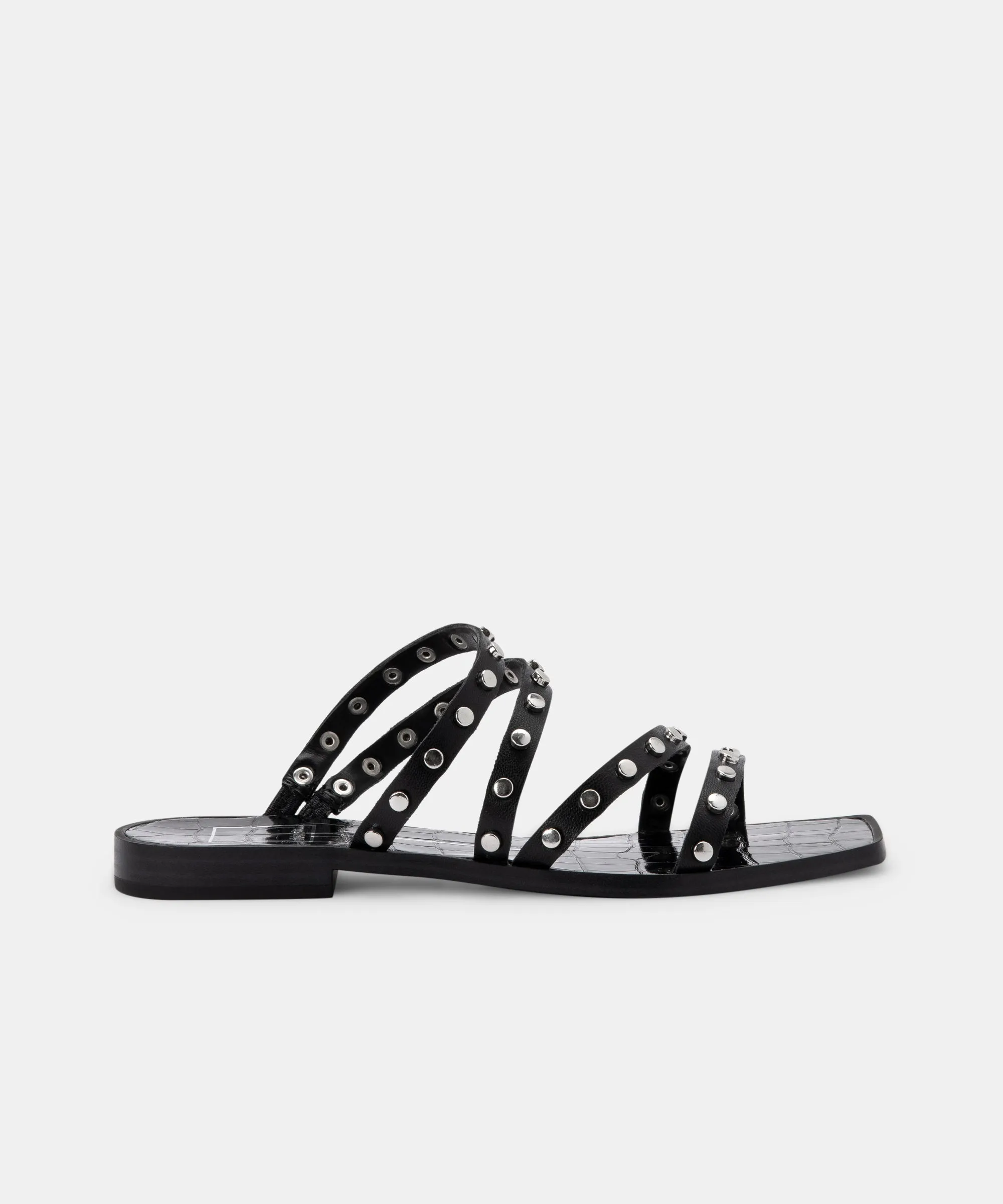 IZABEL STUDDED SANDALS BLACK STELLA re:vita sold by Dolce Vita