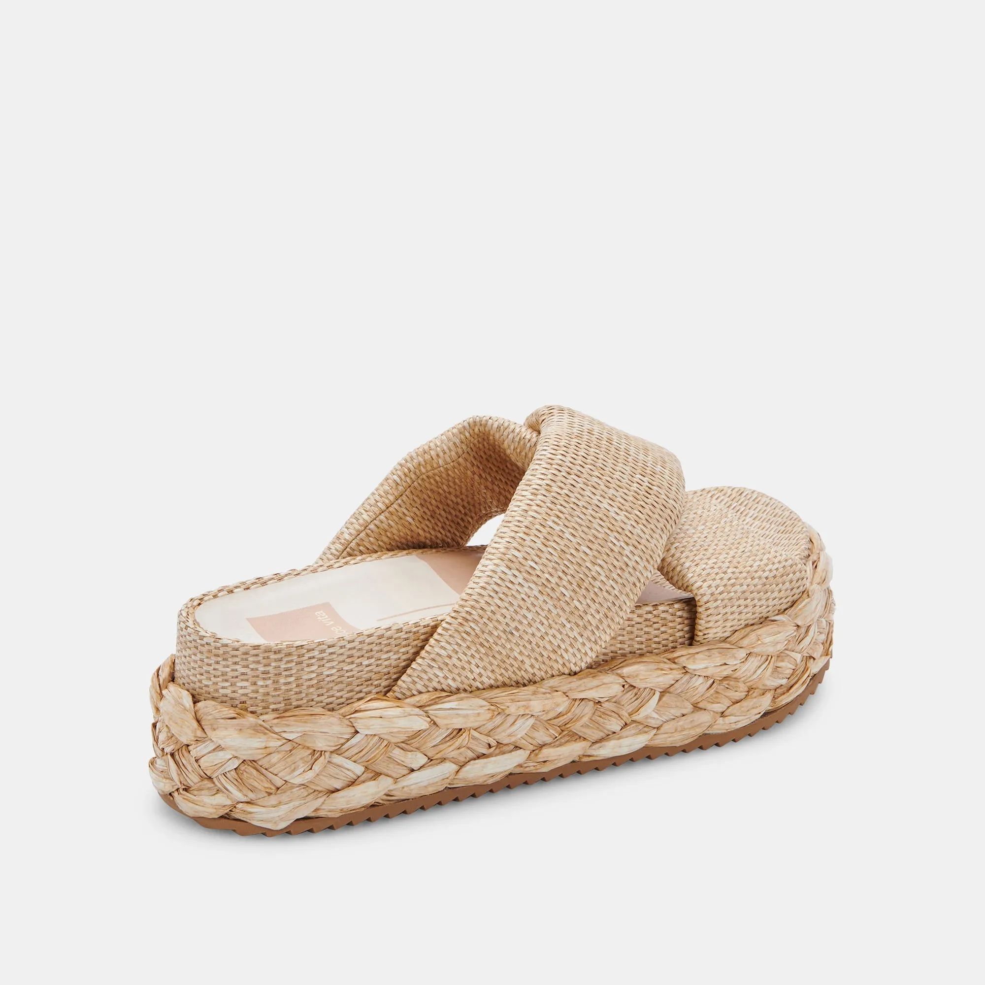 BLUME SANDALS LT NATURAL RAFFIA - re:vita sold by Dolce Vita product image thumbnail 3