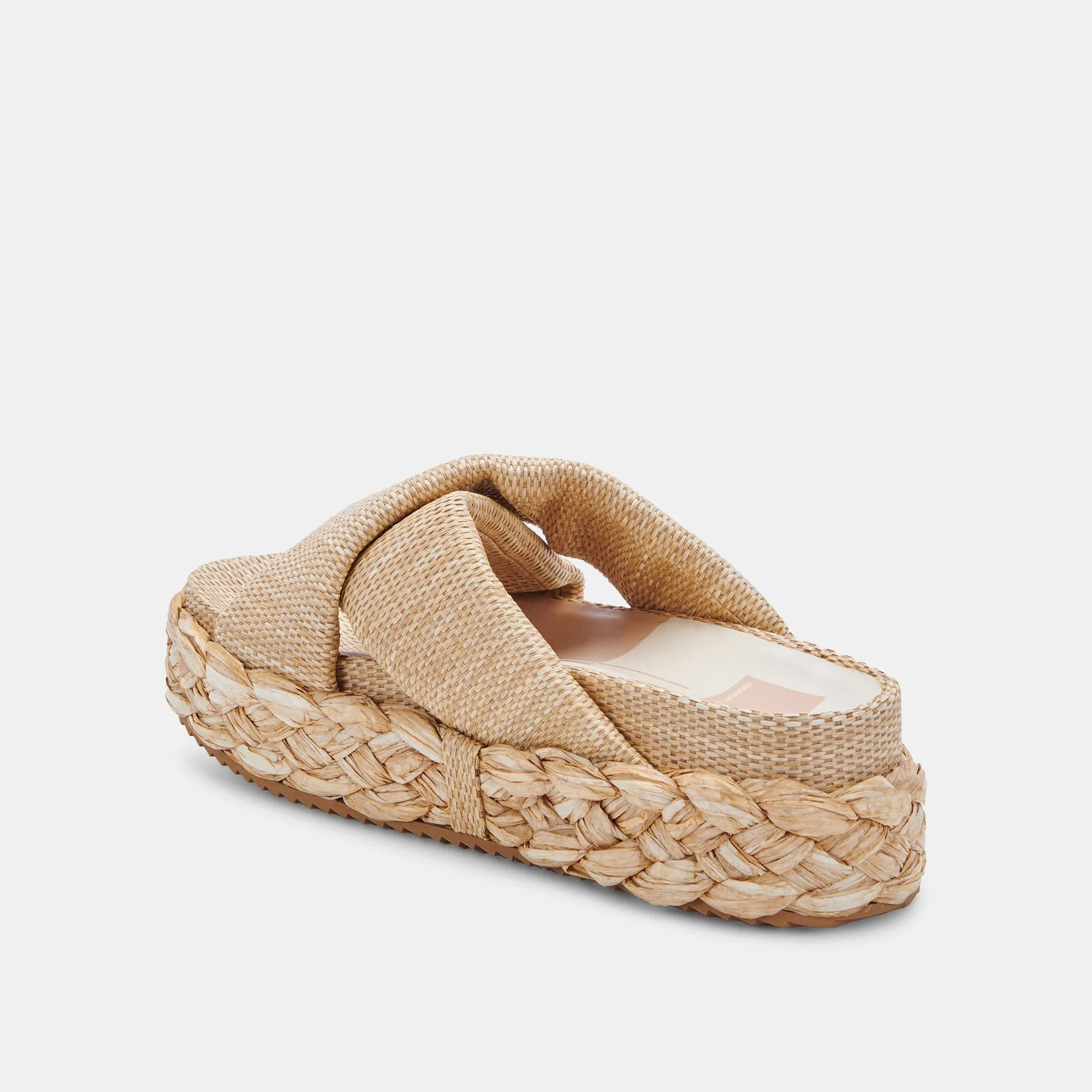 BLUME SANDALS LT NATURAL RAFFIA - re:vita sold by Dolce Vita product image thumbnail 5