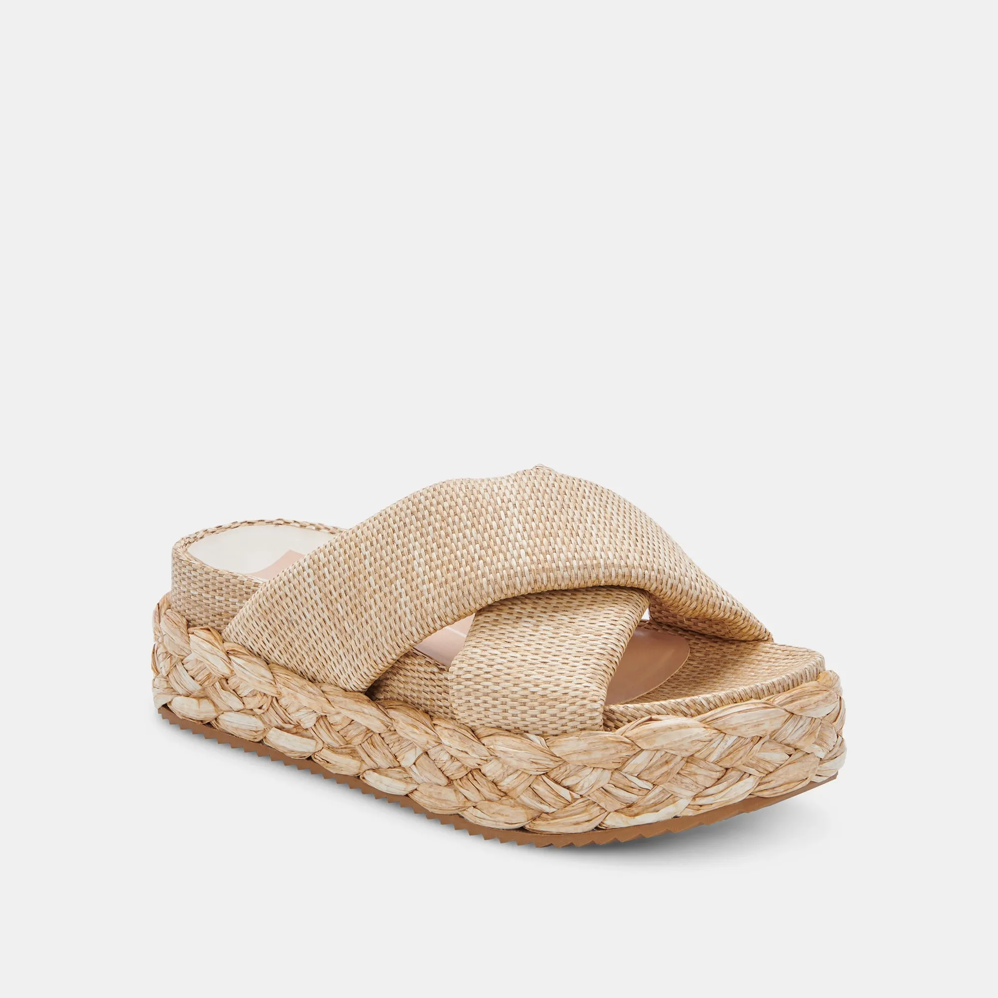 BLUME SANDALS LT NATURAL RAFFIA - re:vita sold by Dolce Vita product image thumbnail 2