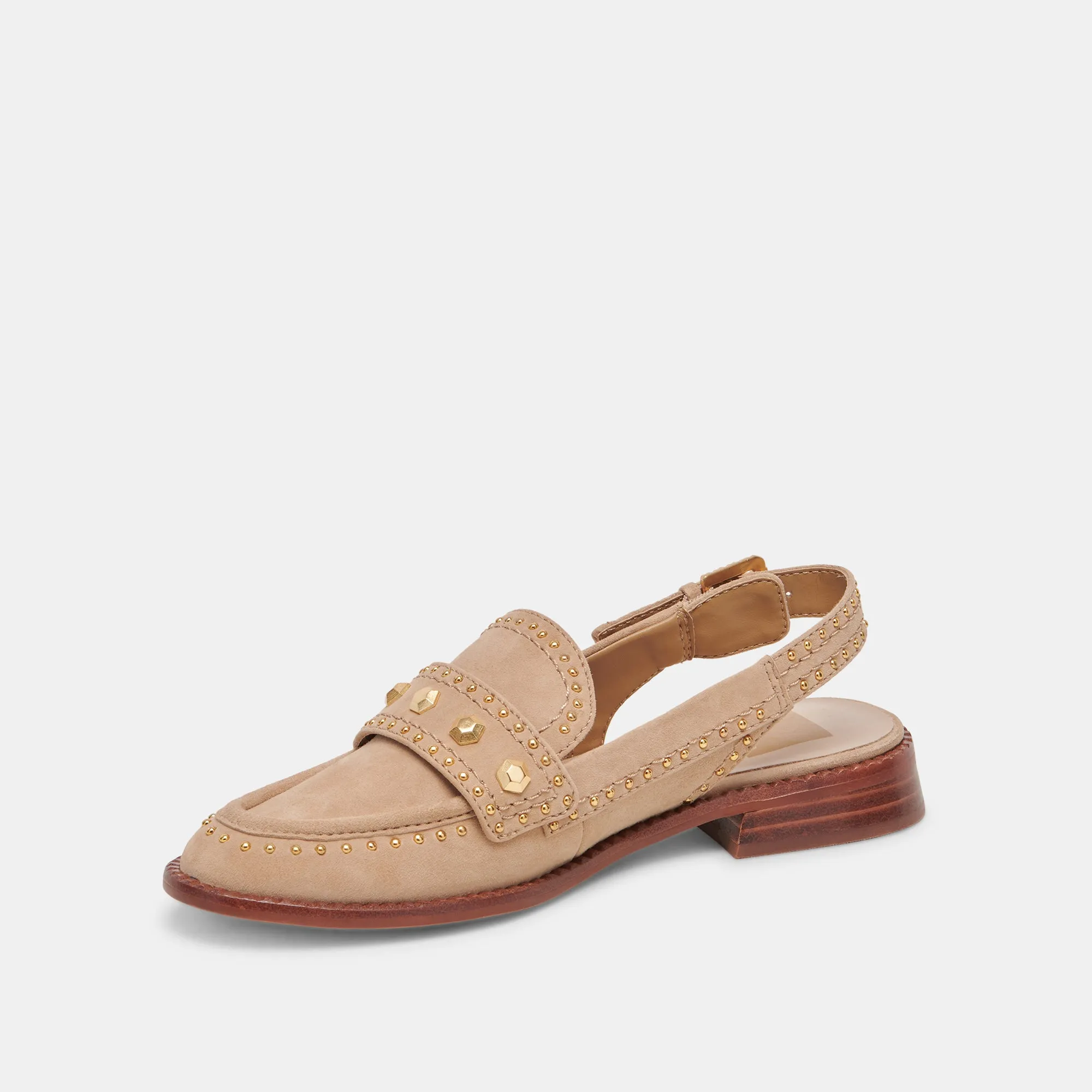 HARDI STUD LOAFERS CAMEL SUEDE sold by Dolce Vita product image thumbnail 4