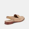 HARDI STUD LOAFERS CAMEL SUEDE sold by Dolce Vita