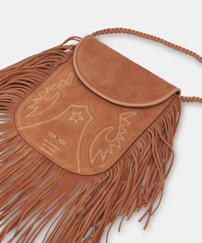 SHILA CROSSBODY BAG SADDLE SUEDE sold by Dolce Vita