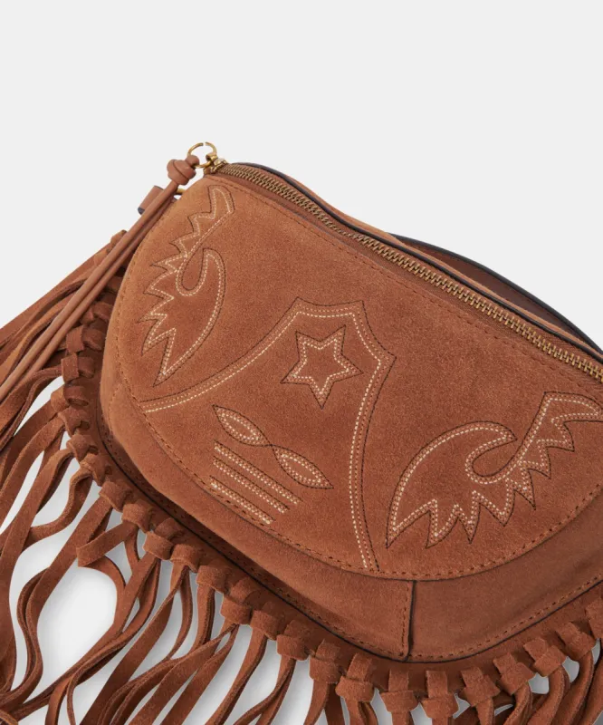 SIERRA BELT BAG SADDLE SUEDE sold by Dolce Vita