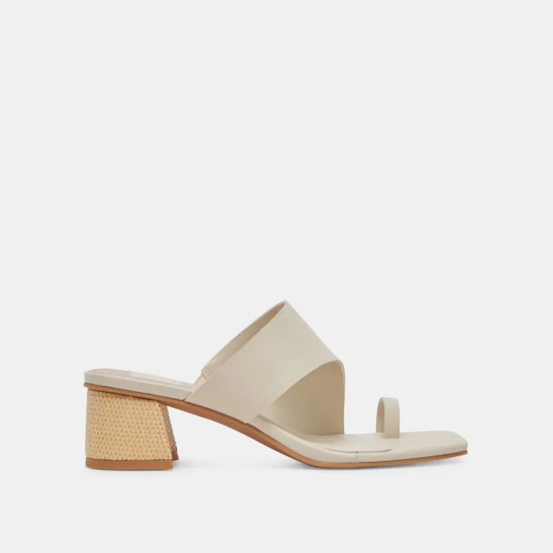 BARLOU HEELS IVORY STELLA sold by Dolce Vita