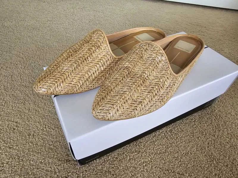 GRANT FLATS NATURAL RAFFIA - re:vita sold by Dolce Vita product image thumbnail 5