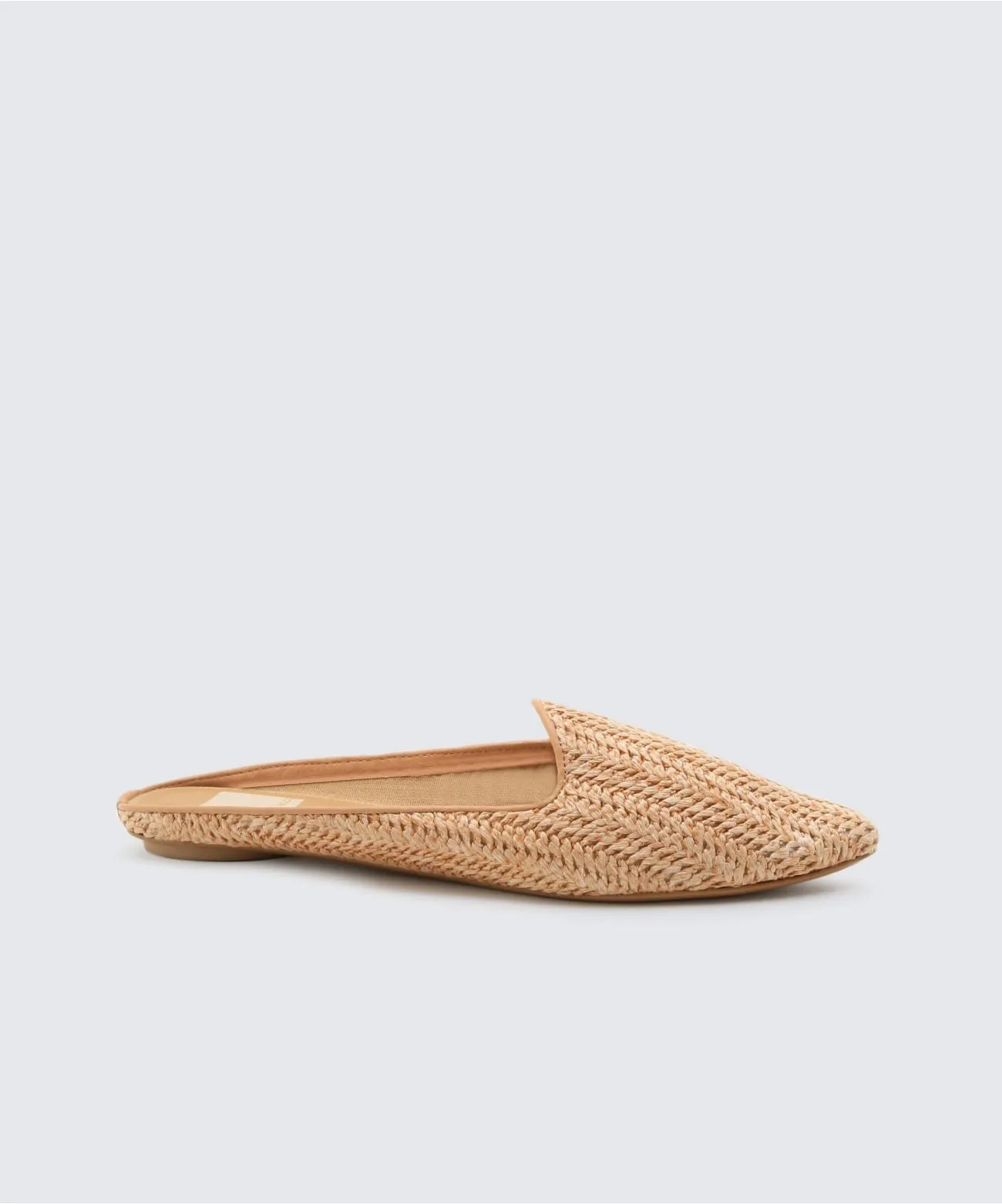 GRANT FLATS NATURAL RAFFIA - re:vita sold by Dolce Vita