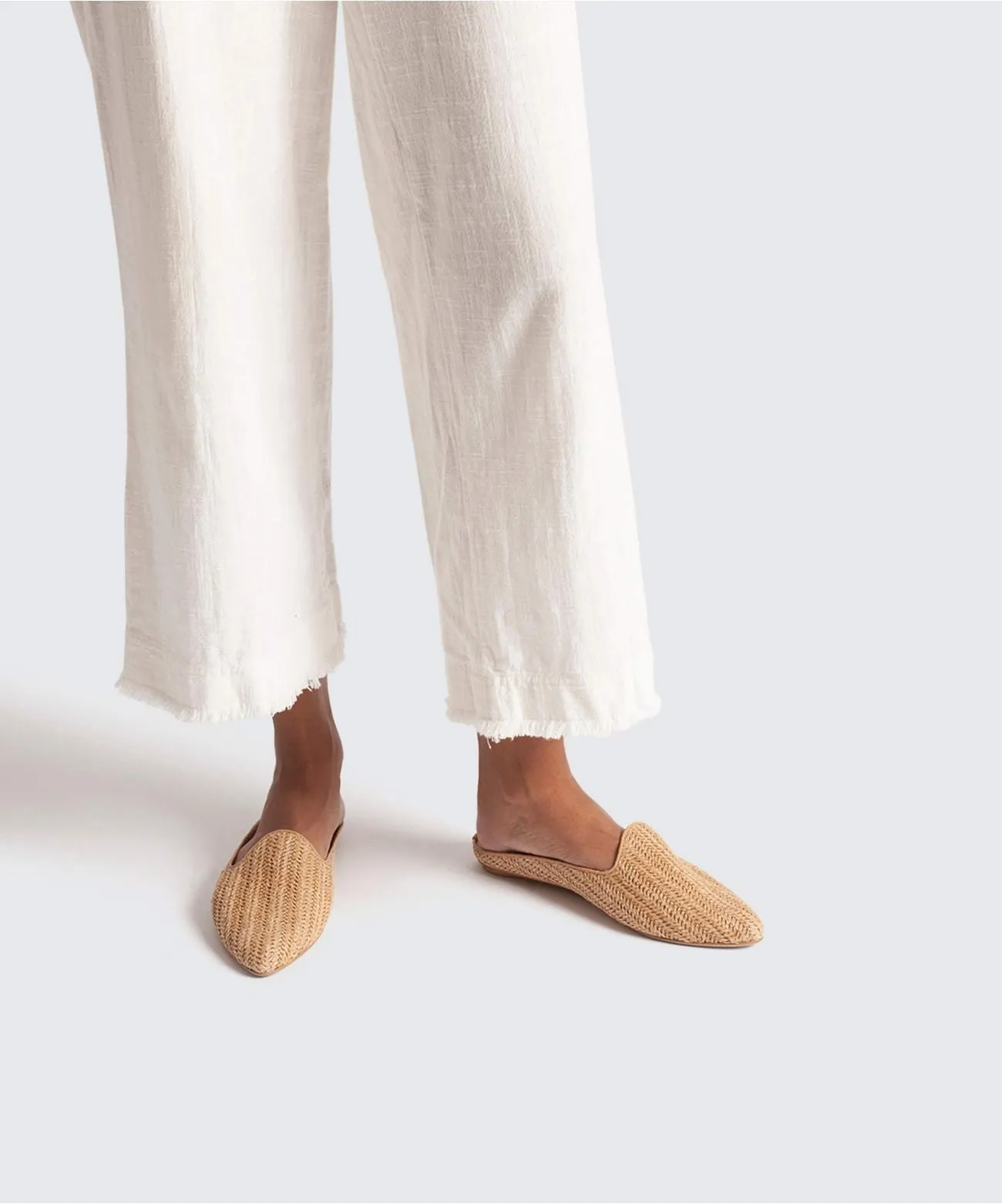 GRANT FLATS NATURAL RAFFIA - re:vita sold by Dolce Vita product image thumbnail 2