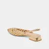 CYNDI FLATS GOLD WOVEN sold by Dolce Vita