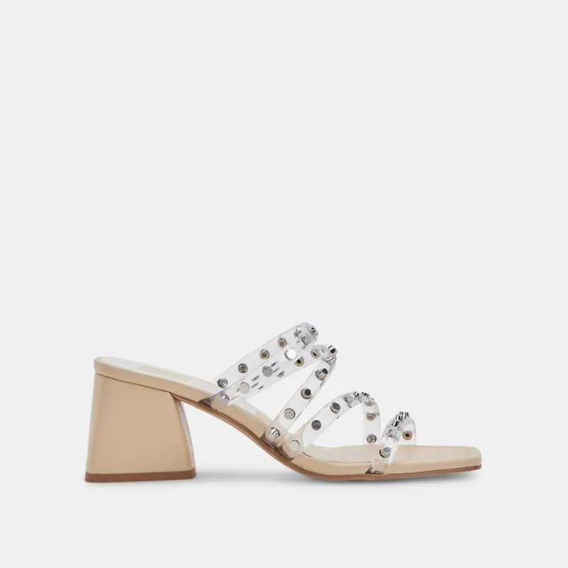 MARIE HEELS CRYSTAL VINYL sold by Dolce Vita