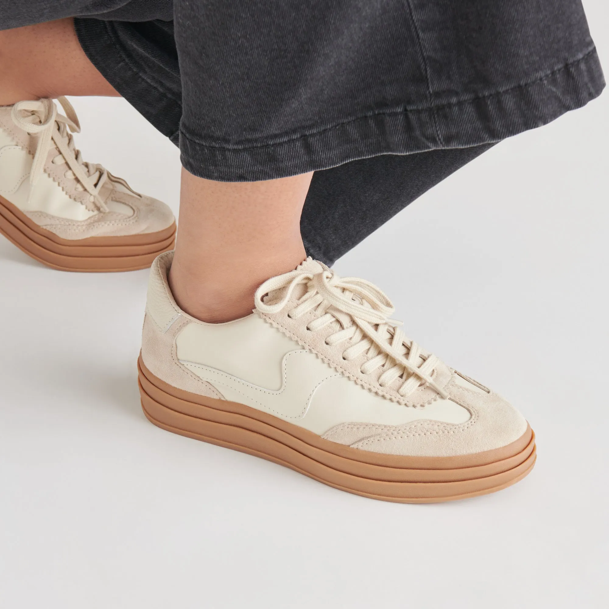 NOTICE X SNEAKERS IVORY MULTI LEATHER sold by Dolce Vita product image thumbnail 4