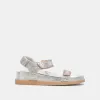 SENORA SANDALS SILVER KNIT sold by Dolce Vita