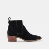 ABLE BOOTIES BLACK SUEDE re:vita sold by Dolce Vita