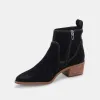 ABLE BOOTIES BLACK SUEDE re:vita sold by Dolce Vita