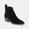 ABLE BOOTIES BLACK SUEDE re:vita sold by Dolce Vita
