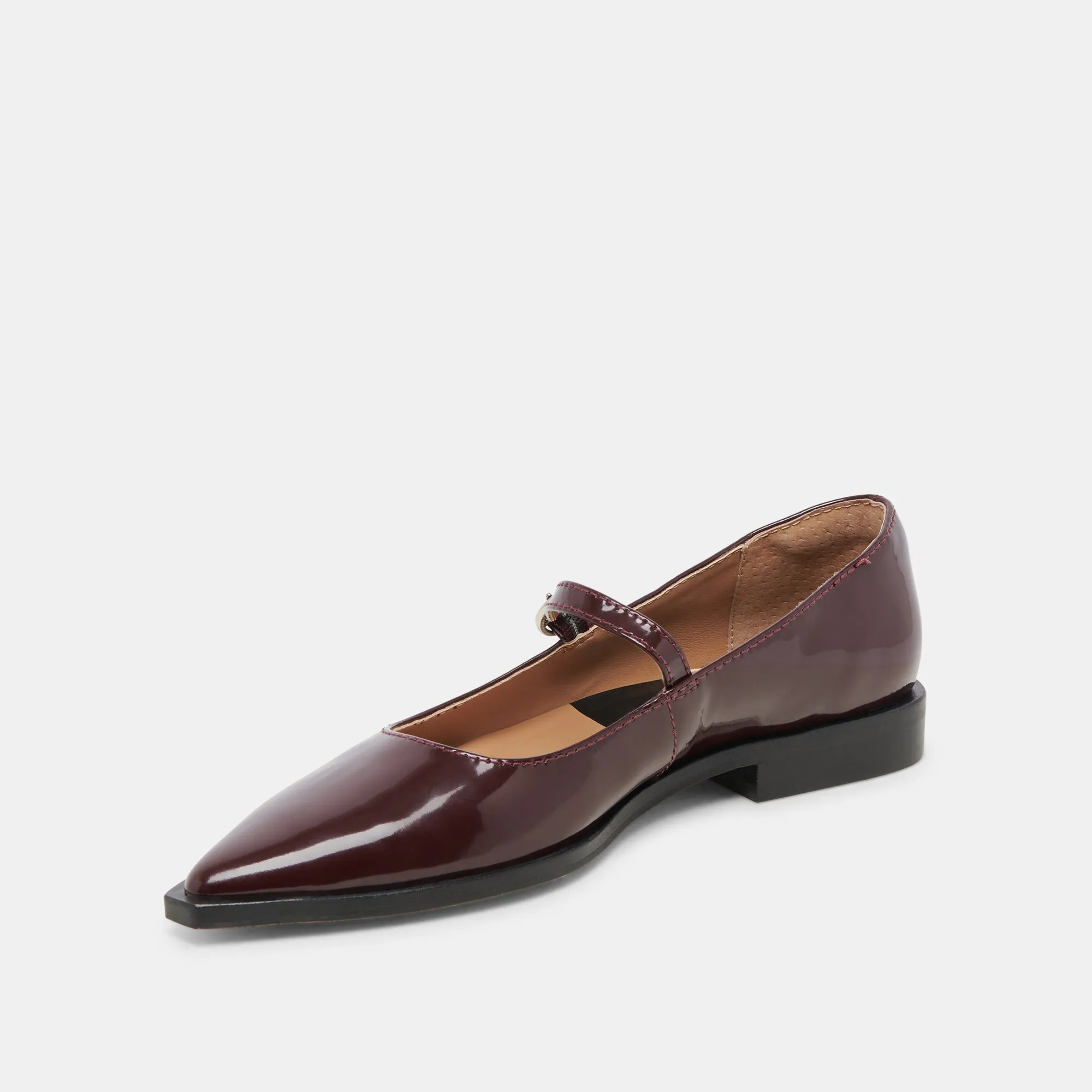 LARGO FLATS CRANBERRY PATENT LEATHER sold by Dolce Vita product image thumbnail 4