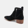 ABLE BOOTIES BLACK SUEDE re:vita sold by Dolce Vita