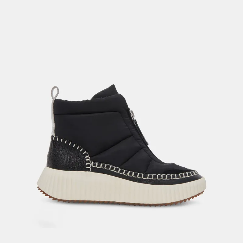 DEVLIN SNEAKERS BLACK NYLON sold by Dolce Vita