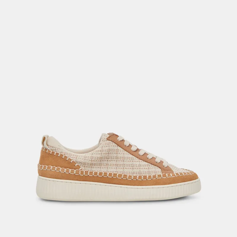NICONA SNEAKERS BROWN MULTI WOVEN sold by Dolce Vita
