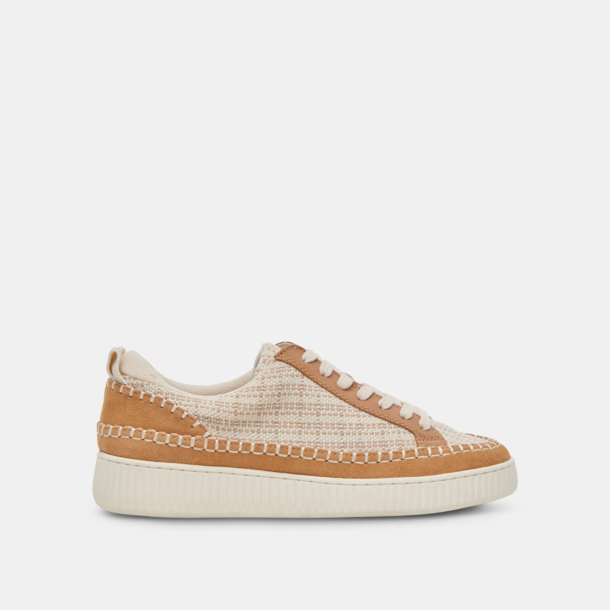 NICONA SNEAKERS BROWN MULTI WOVEN sold by Dolce Vita
