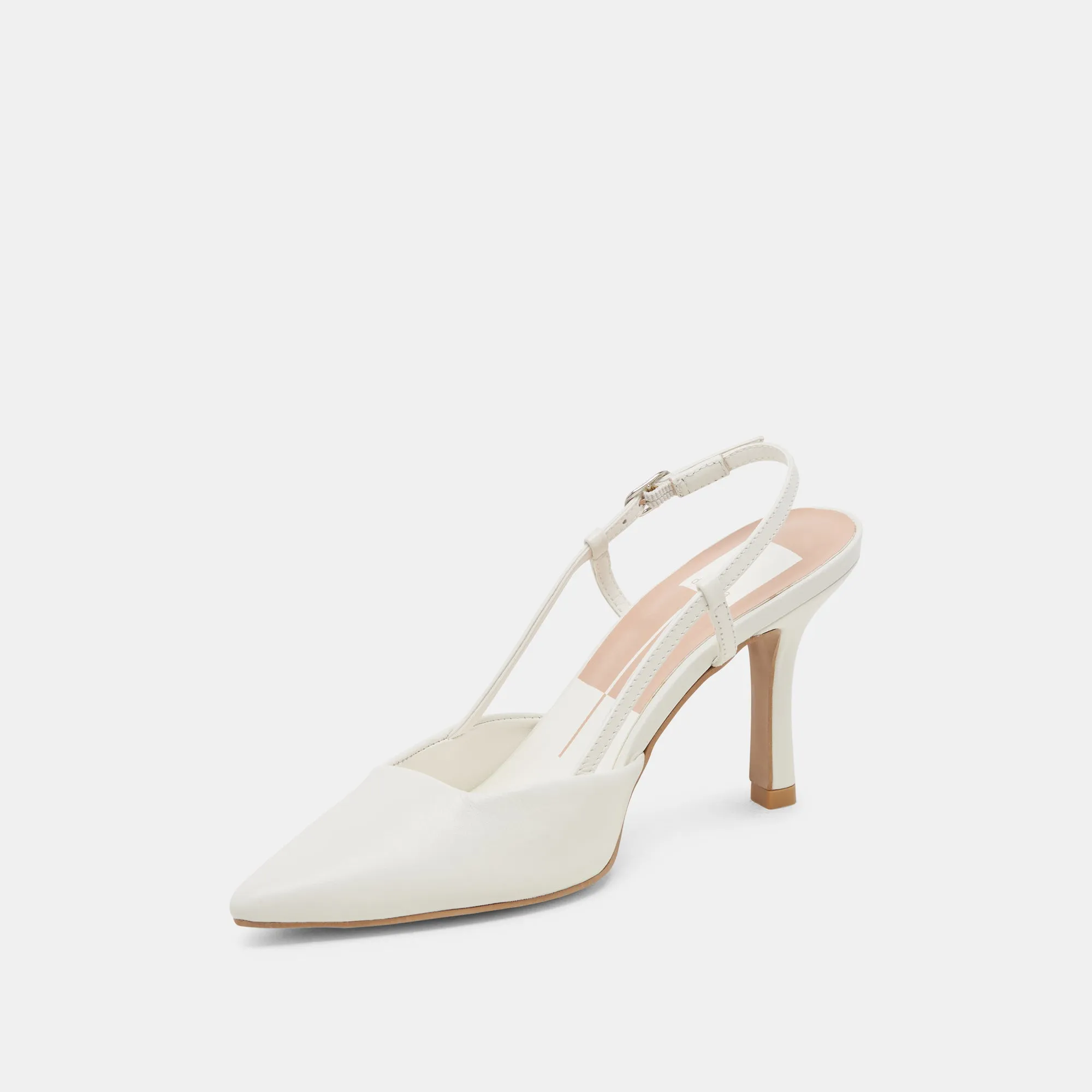 KIM HEELS WHITE LEATHER sold by Dolce Vita product image thumbnail 4