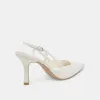 KIM HEELS WHITE LEATHER sold by Dolce Vita