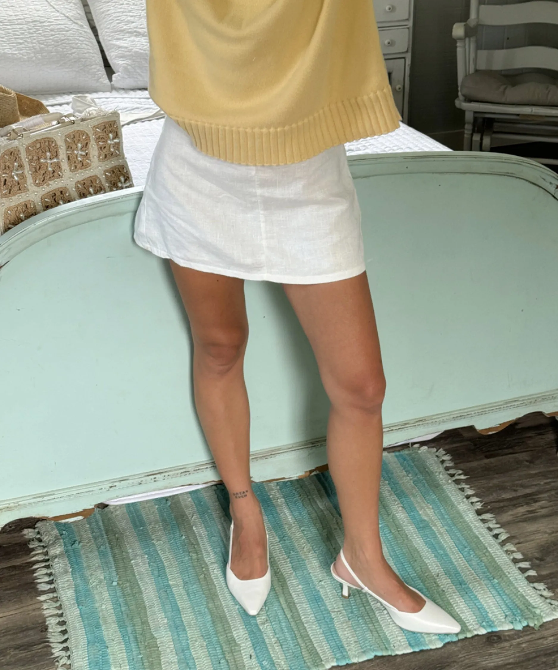 ODELA HEELS WHITE LEATHER sold by Dolce Vita product image thumbnail 4