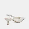 ODELA HEELS WHITE LEATHER sold by Dolce Vita