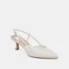 ODELA HEELS WHITE LEATHER sold by Dolce Vita