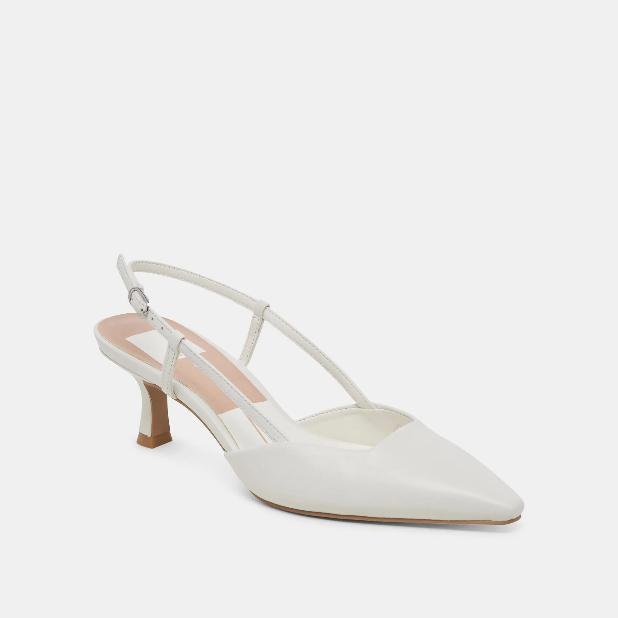 ODELA HEELS WHITE LEATHER sold by Dolce Vita product image thumbnail 3