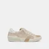 ZINA SNEAKERS SAND EMBOSSED LEATHER sold by Dolce Vita