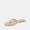 LAYNEY SANDALS LIGHT GOLD METALLIC LEATHER sold by Dolce Vita