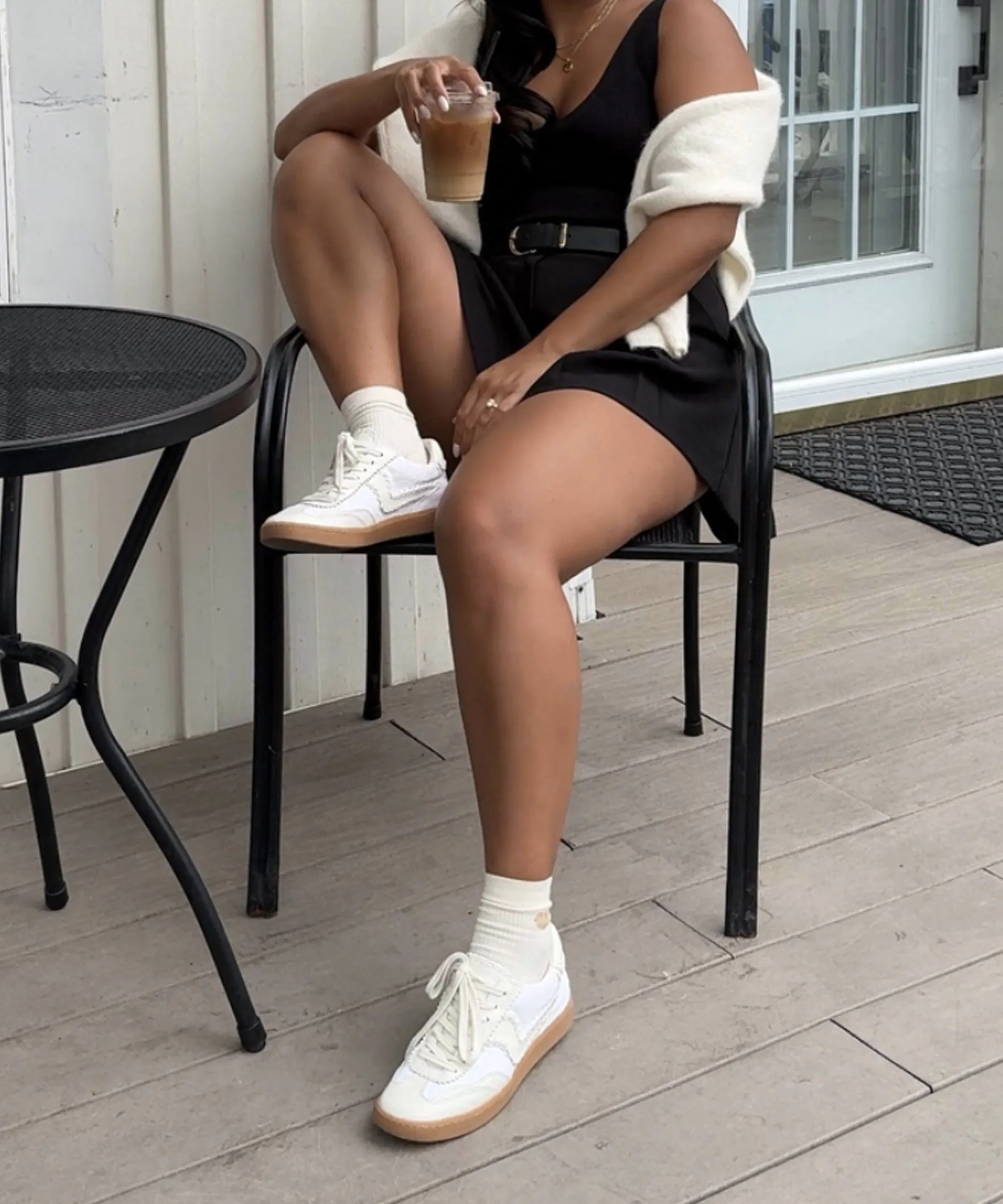 NOTICE STITCH SNEAKERS IVORY CALF HAIR sold by Dolce Vita product image thumbnail 4