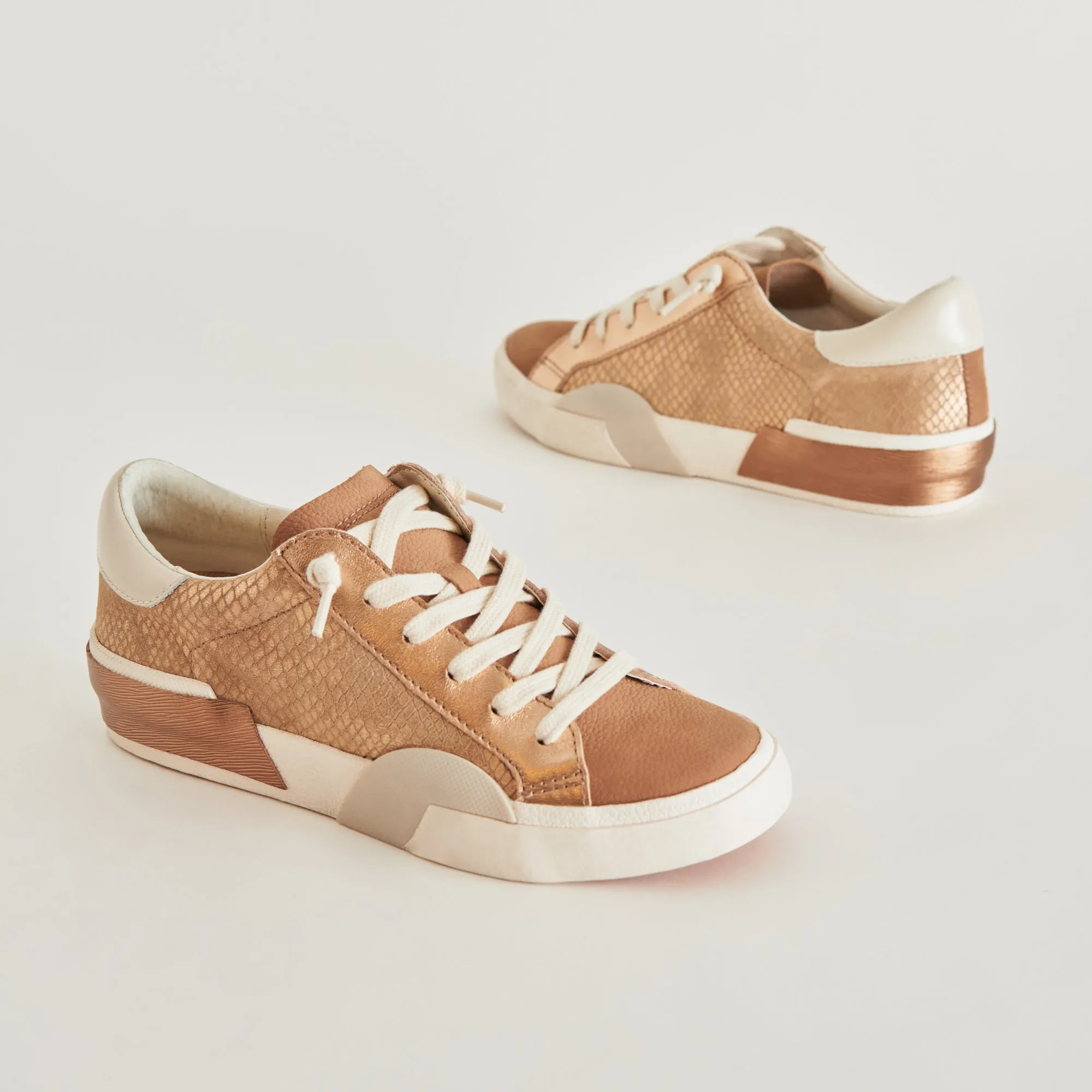 ZINA SNEAKERS BRONZE EMBOSSED LEATHER sold by Dolce Vita product image thumbnail 4